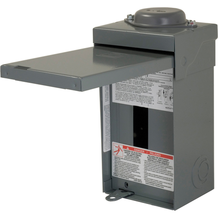 SQUARE D Load Center, 70A, 120/240V AC, 2 Poles HOM24L70RBCP